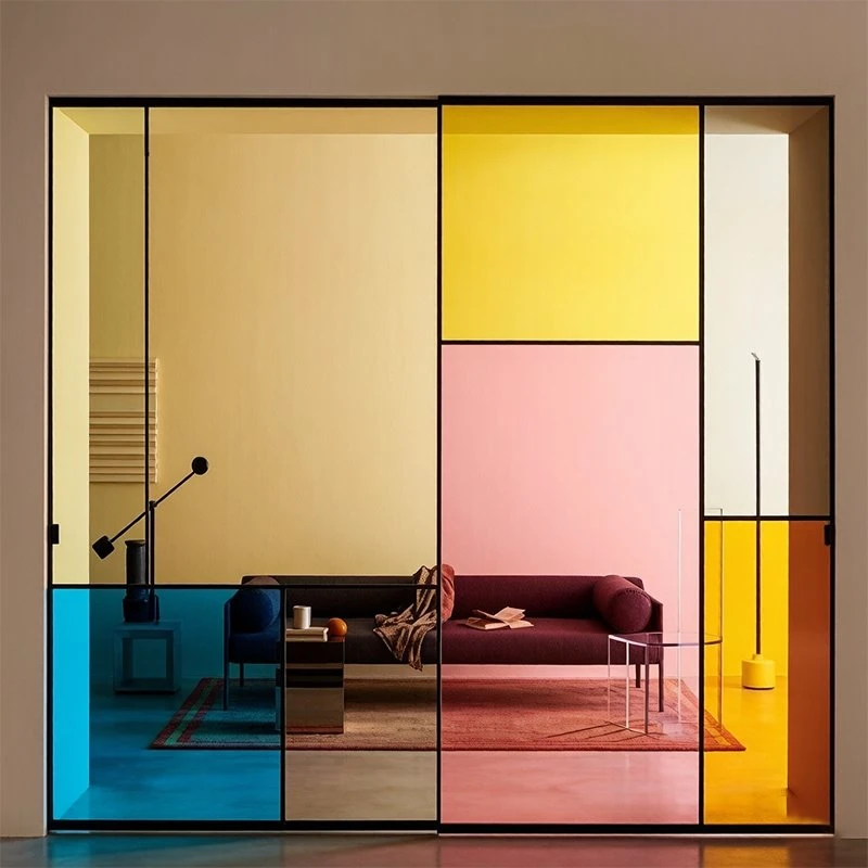 Coloured Float Glass for Doors